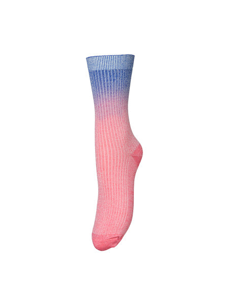 Becksondergaard - Gradiant Glitter Sock - Hot Pink