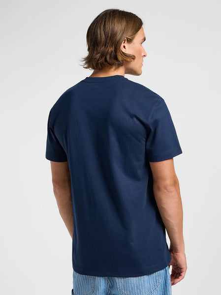 Lee WW Pocket Tee - Rivet Navy Blue