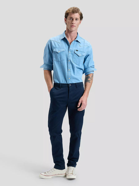 Lee Regular Chino - Rivet Navy