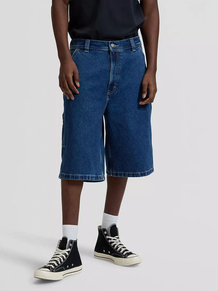 Lee Workwear Skater Shorts - Right On Blue