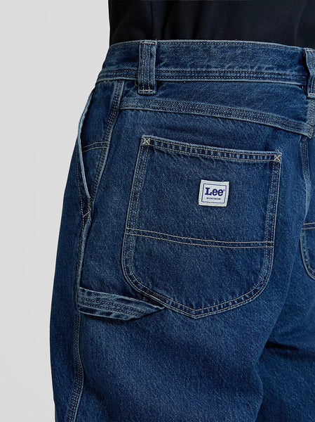 Lee Workwear Skater Shorts - Right On Blue