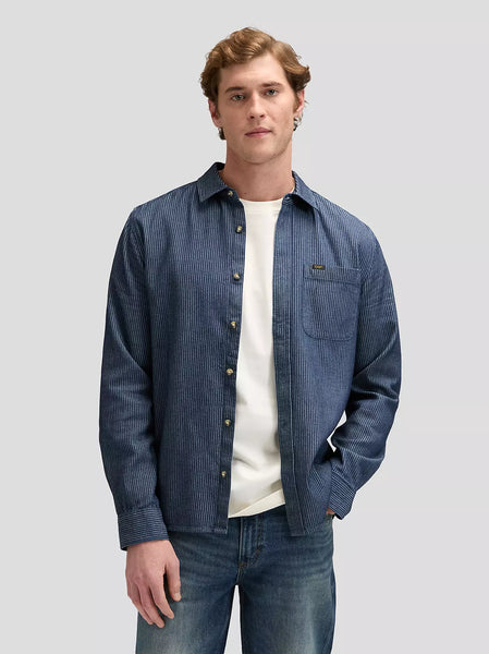 Lee Leesure Shirt - Indigo Railroad