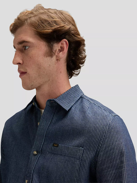 Lee Leesure Shirt - Indigo Railroad