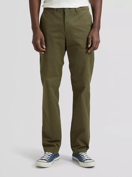Lee Regular Chino - Olive Moss Green