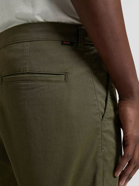 Lee Regular Chino - Olive Moss Green