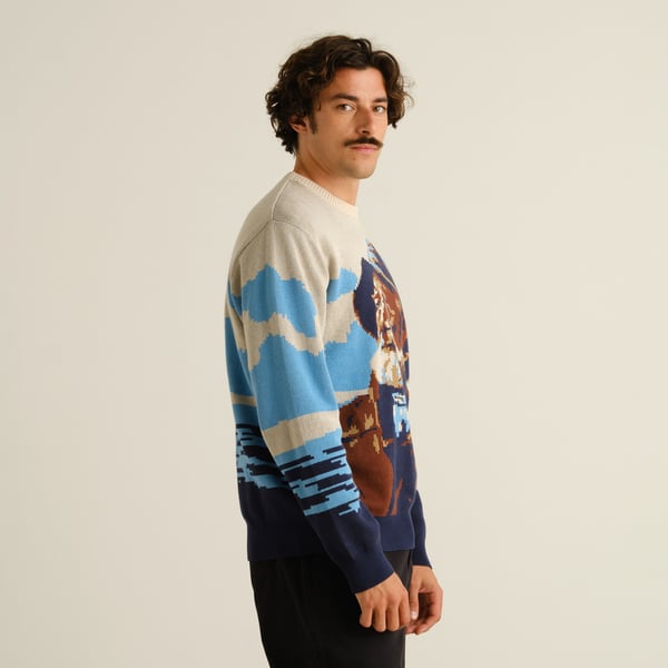 Dedicated Mora Man & Sea Sweater - Multi