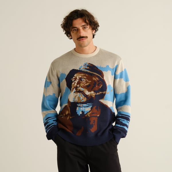 Dedicated Mora Man & Sea Sweater - Multi