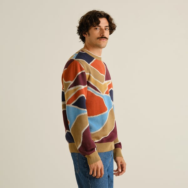 Dedicated Mora Patch Valley Sweater - Multi