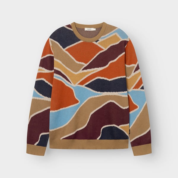 Dedicated Mora Patch Valley Sweater - Multi