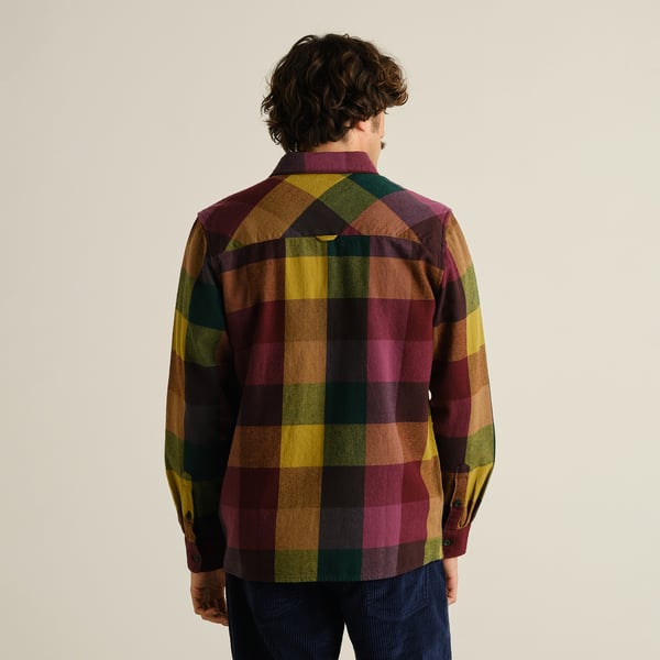 Dedicated Rute Flannel L/S Bold Check Shirt - Multi