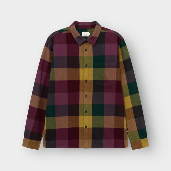 Dedicated Rute Flannel L/S Bold Check Shirt - Multi
