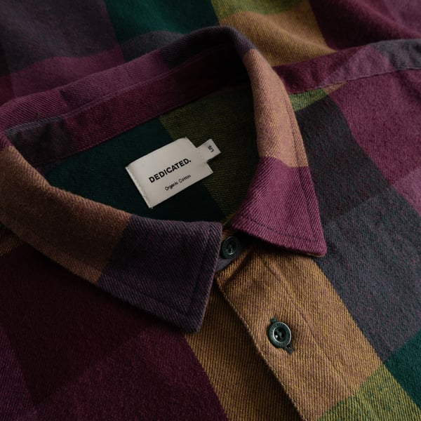 Dedicated Rute Flannel L/S Bold Check Shirt - Multi