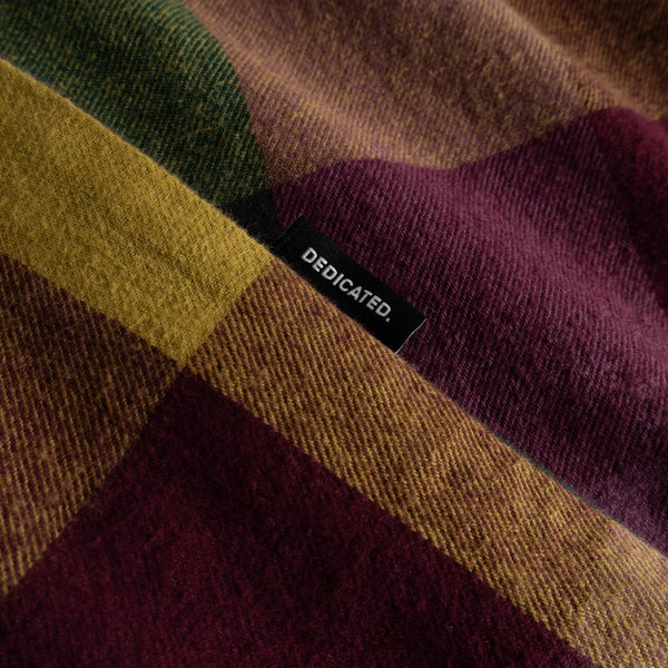 Dedicated Rute Flannel L/S Bold Check Shirt - Multi