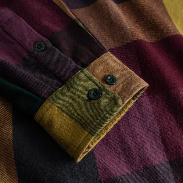 Dedicated Rute Flannel L/S Bold Check Shirt - Multi