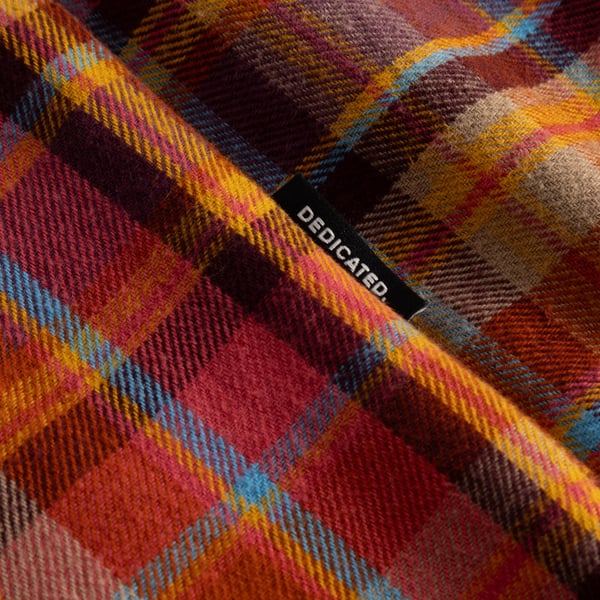Dedicated Rute Flannel L/S Check Shirt - Madras