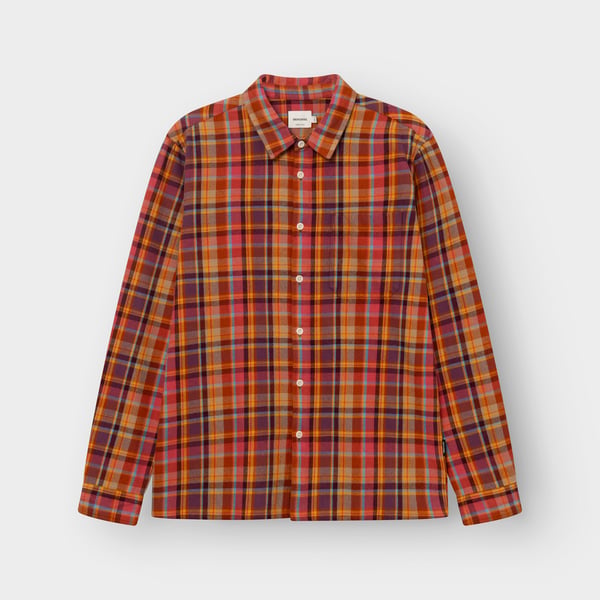 Dedicated Rute Flannel L/S Check Shirt - Madras