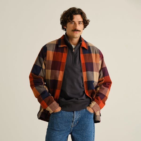 Dedicated Torp Flannel Check Jacket - Multi