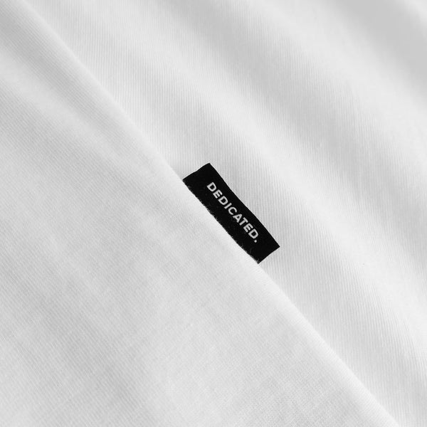 Dedicated Monday Crash Stockholm Tee - White