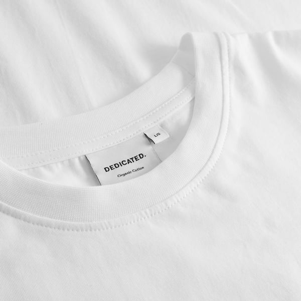 Dedicated Monday Crash Stockholm Tee - White