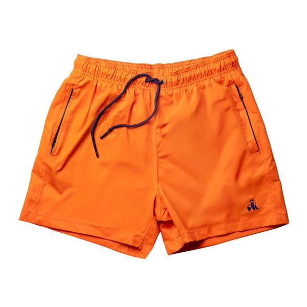 Swole Panda Hydromotion Swim Shorts - Orange