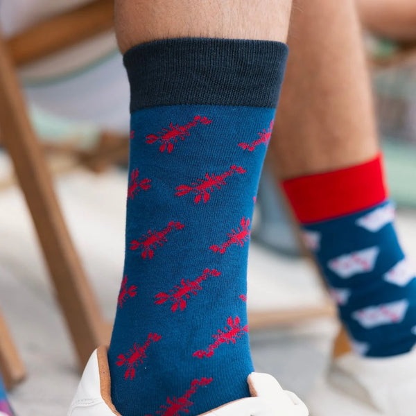 Swole Panda Lobster Bamboo Socks