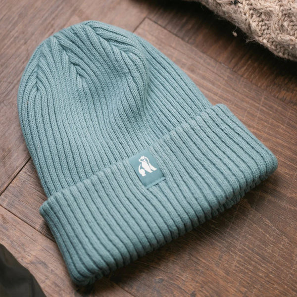 Swole Panda Beanie - Turquoise