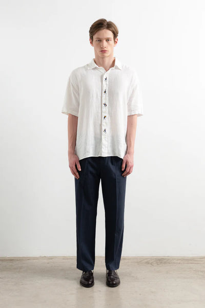 Edmmond Brass Band Shirt - White