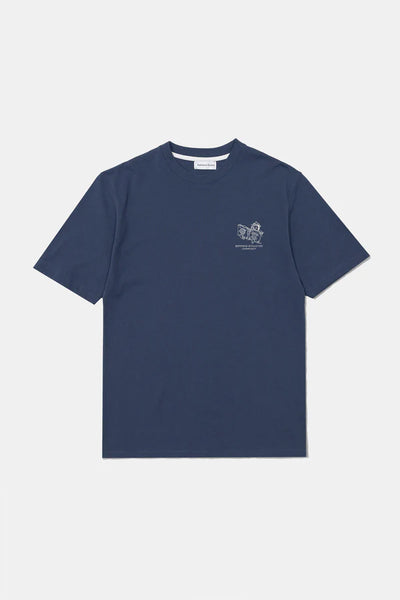 Edmmond Bookstore Tee - Dark Blue