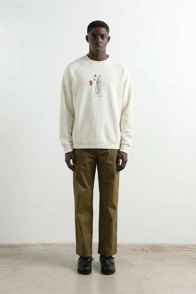 Edmmond Blooming Sweatshirt - Off White