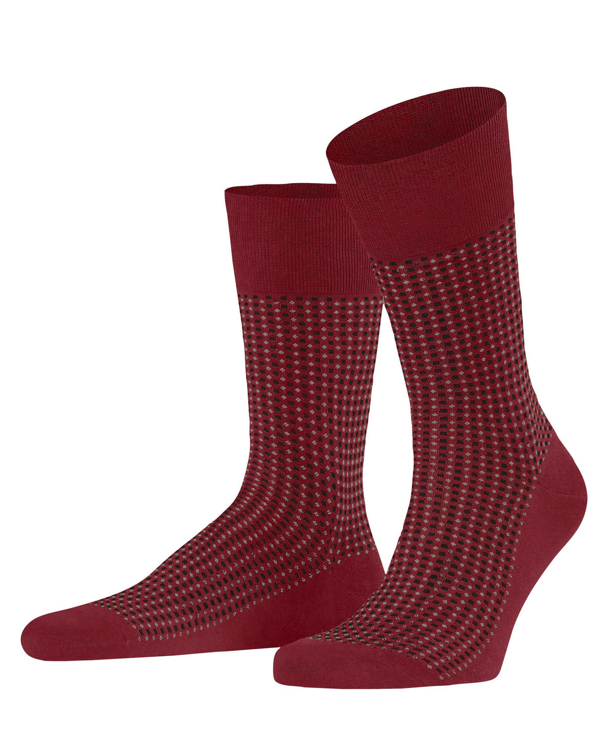 Falke Uptown Tie Socks - Red