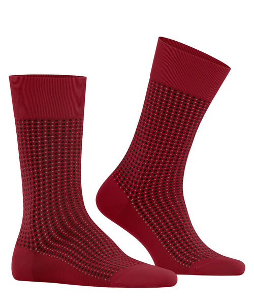 Falke Uptown Tie Socks - Red