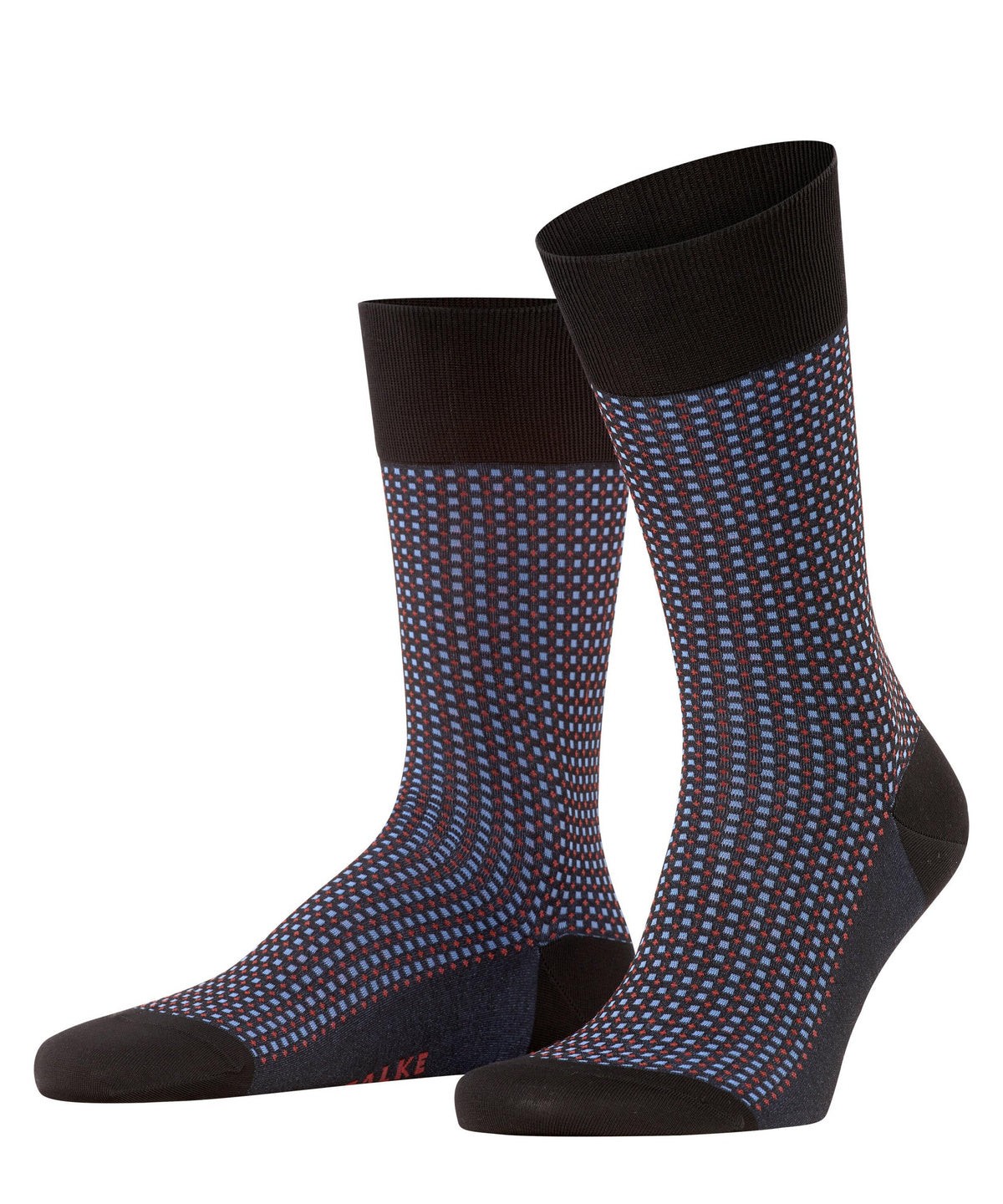 Falke Uptown Tie Socks - Black