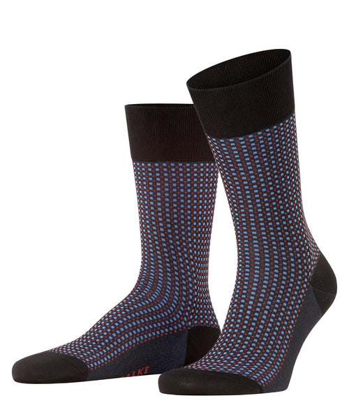 Falke Uptown Tie Socks - Black