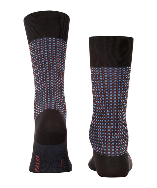 Falke Uptown Tie Socks - Black
