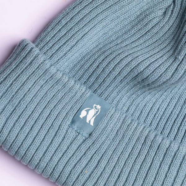 Swole Panda Beanie - Turquoise