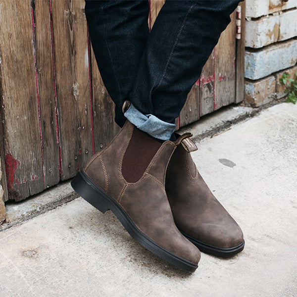 Blundstone Mens Dress Boot 1306 - Rustic Brown