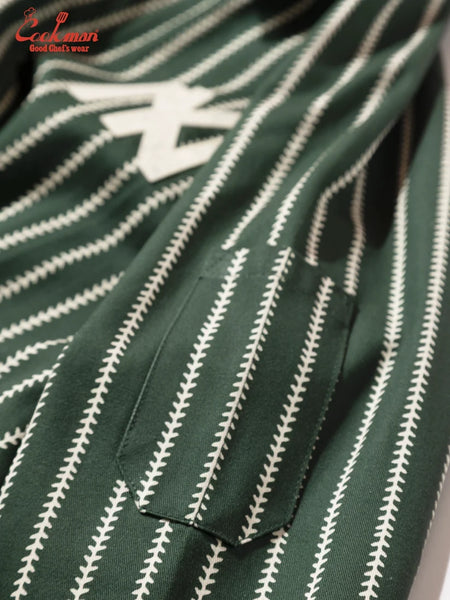 Cookman  "Brooklyn Eagles" Delivery Jacket - Dark Green