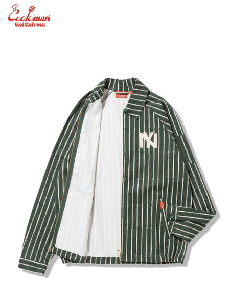 Cookman  "Brooklyn Eagles" Delivery Jacket - Dark Green