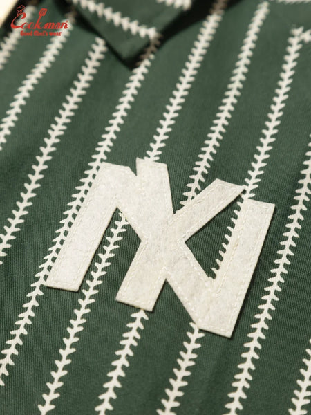 Cookman  "Brooklyn Eagles" Delivery Jacket - Dark Green