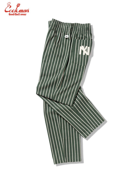 Cookman Semi Wide Chefs Pants - Brooklyn Eagles - Dark Green