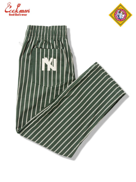 Cookman Semi Wide Chefs Pants - Brooklyn Eagles - Dark Green