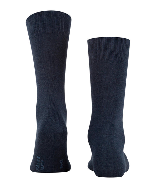 Falke Mens Family Sock - Navy Mel