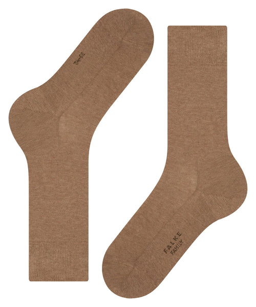 Falke Men Family Sock - Nutmeg Mel.