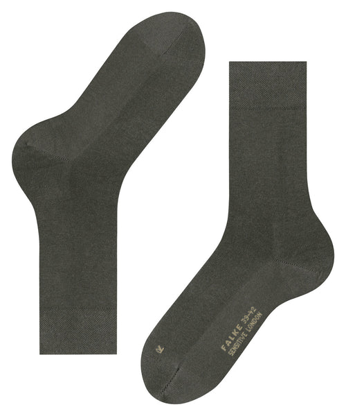 Falke Mens Sensitive London Socks - Military