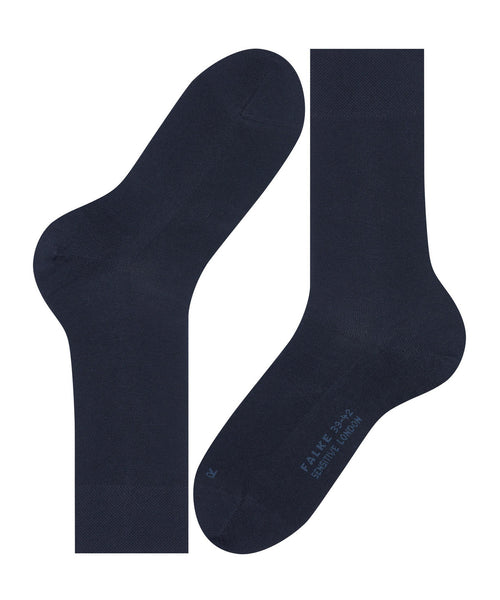Falke Mens Sensitive London Socks - Dark Navy