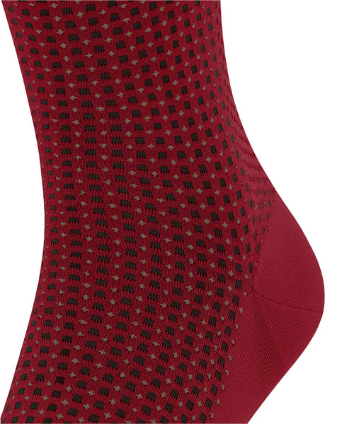Falke Uptown Tie Socks - Red