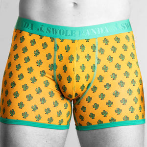 Swole Panda Bamboo Cactus Boxers