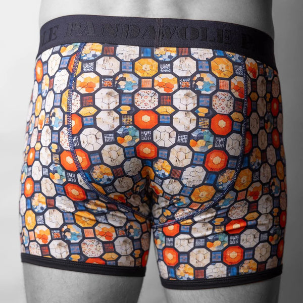 Swole Panda Mosaic Boxers - Multi