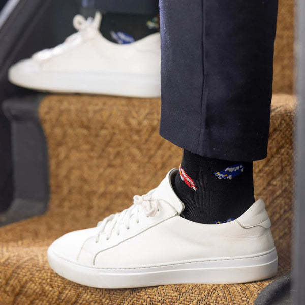 Swole Panda Classic Mini Socks - Black