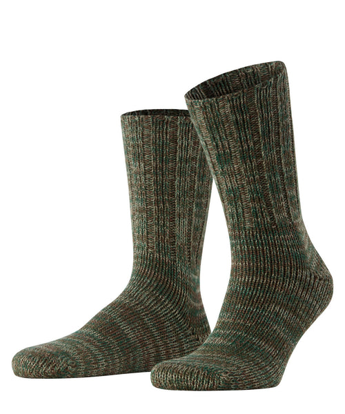 Falke Brooklyn Boot Sock - Brown Tan